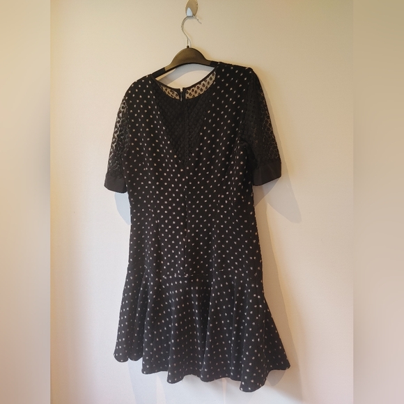 Rebecca Taylor Dotty Dress Size 10 - Picture 9 of 11